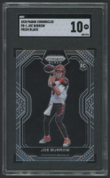 Joe Burrow 2020 Panini Chronicles Prizm Black #1 (SGC 10) at PristineAuction.com