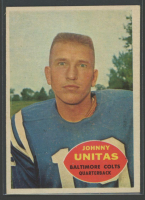 Johnny Unitas 1960 Topps #1 at PristineAuction.com