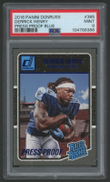 Derrick Henry 2016 Donruss Press Proof Blue RR #365 (PSA 9) at PristineAuction.com