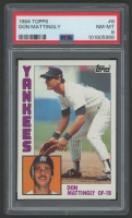 Don Mattingly 1984 Topps #8 RC (PSA 8) at PristineAuction.com