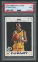 Kevin Durant 2007 Topps #2 RC (PSA 9) at PristineAuction.com
