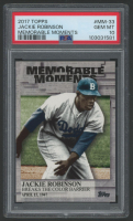 Jackie Robinson 2017 Topps Memorable Moments #33 (PSA 10) at PristineAuction.com