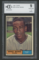 Ernie Banks 1961 Topps #350 (BCCG 9) at PristineAuction.com