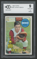 Johnny Bench 1969 Topps #95 (BCCG 9) at PristineAuction.com