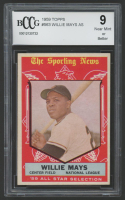 Willie Mays 1959 Topps #563 AS (BCCG 9) at PristineAuction.com