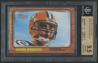 Aaron Rodgers 2005 Topps Heritage #344A SP RC (BGS 9.5) at PristineAuction.com