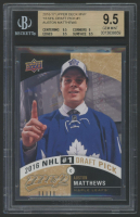 Auston Matthews 2016-17 Upper Deck MVP '16 NHL Draft Pick #1 (BGS 9.5) at PristineAuction.com