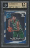 Jayson Tatum 2017-18 Donruss Optic #198 RR RC (BGS 9.5) at PristineAuction.com