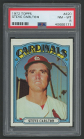 Steve Carlton 1972 Topps #420 (PSA 8) at PristineAuction.com