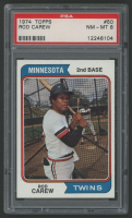 Rod Carew 1974 Topps #50 (PSA 8) at PristineAuction.com
