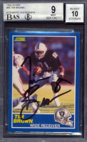 Tim Brown Signed 1989 Score #86 RC (BGS 9 | Autograph Graded 10) at PristineAuction.com