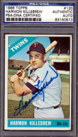 Harmon Killebrew Signed 1966 Topps #120 (PSA) at PristineAuction.com