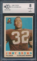 Jim Brown 1959 Topps #10 (BCCG 8) at PristineAuction.com