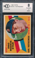 Carl Yastrzemski 1960 Topps #148 RS RC (BCCG 8) at PristineAuction.com
