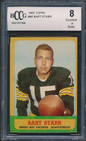 Bart Starr 1963 Topps #86 (BCCG 8) at PristineAuction.com