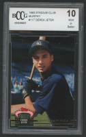 Derek Jeter 1993 Stadium Club Murphy #117 RC (BCCG 10) at PristineAuction.com