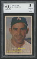 Yogi Berra 1957 Topps #2 (BCCG 8) at PristineAuction.com