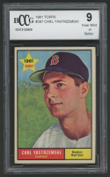 Carl Yastrzemski 1961 Topps #287 (BCCG 9) at PristineAuction.com