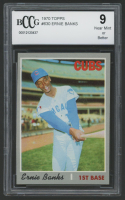 Ernie Banks 1970 Topps #630 (BCCG 9) at PristineAuction.com