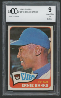 Ernie Banks 1965 Topps #510 (BCCG 9) at PristineAuction.com