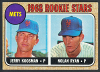 Jerry Koosman / Nolan Ryan 1968 Topps #177 Rookie Stars RC at PristineAuction.com