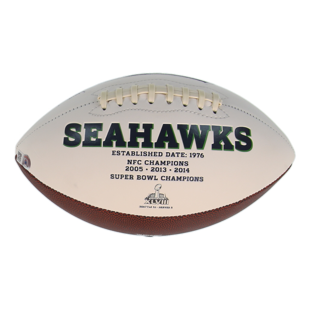 Steve Largent Signed Seahawks Logo Football Inscribed "HOF '95" (Beckett) at PristineAuction.com Steve Largent Signed Seahawks Logo Football Inscribed "HOF '95" (Beckett) at PristineAuction.com