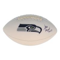 Steve Largent Signed Seahawks Logo Football Inscribed "HOF '95" (Beckett) at PristineAuction.com