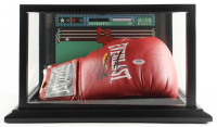 Mike Tyson Signed Everlast Boxing Glove with Wood Display Case (Tyson & PSA) at PristineAuction.com
