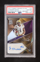Ja'Marr Chase 2021 Panini Chronicles Draft Picks Spectra In The Zone Signatures Bronze #7 RC (PSA 10) at PristineAuction.com