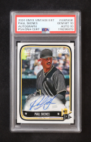 Paul Skenes 2024 Onyx Vintage Extended Autographs #VAPASK RC (PSA 10 | Autograph Graded 10) at PristineAuction.com