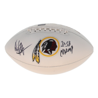 Dexter Manley Signed Redskins Logo Football Inscribed "2x SB Champ" (Prova) at PristineAuction.com
