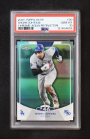 Shohei Ohtani 2024 Topps 50/50 Ohtani Chrome Aqua Refractors #90 #64/75 (PSA 10) at PristineAuction.com