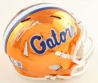 Ricky Pearsall Signed Florida Gators Chrome Alternate Speed Mini Helmet (Beckett) at PristineAuction.com
