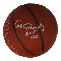 Calvin Murphy Signed Rockets Logo NBA Basketball Inscribed "HOF '93" (JSA) at PristineAuction.com