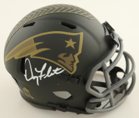 Doug Flutie Signed Patriots Salute to Service Alternate Mini Speed Helmet (Beckett) at PristineAuction.com