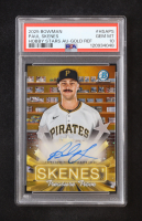 Paul Skenes 2025 Bowman Chrome Hobby Stars Autographs Gold Refractors #HSAPS #41/50 (PSA 10) at PristineAuction.com