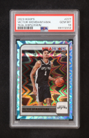 Victor Wembanyama 2023-24 Hoops Teal Explosion #277 RC (PSA 10) at PristineAuction.com