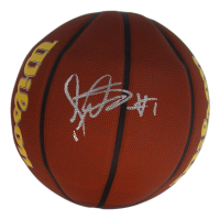 Lance Stephenson Signed Pacers Logo NBA Basketball (JSA) at PristineAuction.com