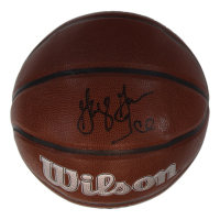 George Gervin Signed Spurs Logo NBA Basketball Inscribed "Ice" (JSA) at PristineAuction.com