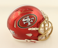 Deion Sanders Signed 49ers Flash Alternate Speed Mini Helmet (Beckett) at PristineAuction.com