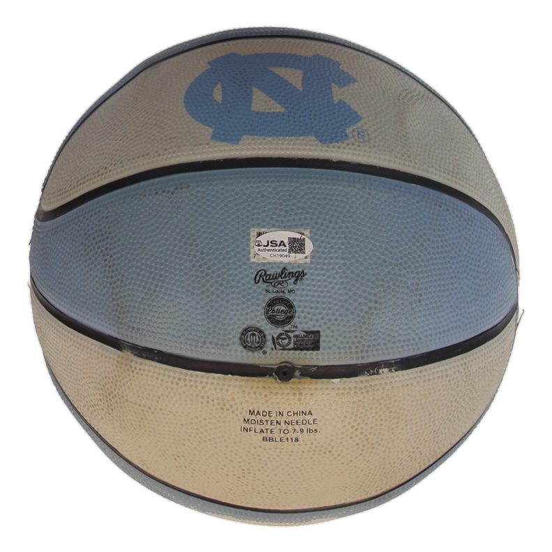 Coby White Signed North Carolina Tar Heels Basketball (JSA) at PristineAuction.com Coby White Signed North Carolina Tar Heels Basketball (JSA) at PristineAuction.com