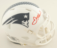 Julian Edelman Signed Patriots Salute To Service Alternate Speed Mini Helmet (JSA) at PristineAuction.com
