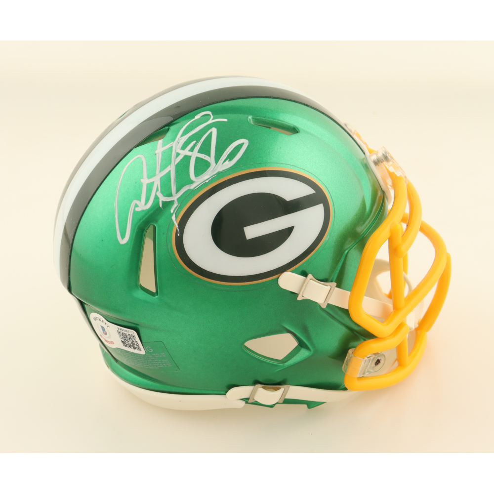 Antonio Freeman Signed Packers Flash Alternate Speed Mini Helmet (Beckett) at PristineAuction.com