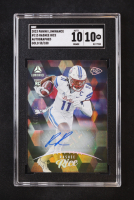 Rashee Rice 2023 Panini Luminance Autographs Gold #115 RC #058/100 (SGC 10 | Autograph Graded 10) at PristineAuction.com