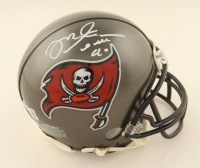 Mike Alstott Signed Buccaneers Mini Helmet (Beckett) at PristineAuction.com