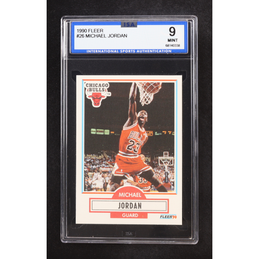 Michael Jordan 1990 Fleer #26 (ISA 9) at PristineAuction.com