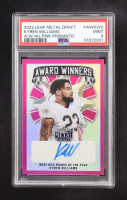 Kyren Williams 2022 Leaf Metal Draft Award Winner Auto Pink Prismatic #AW-KW2 RC #8/20 (PSA 9) at PristineAuction.com