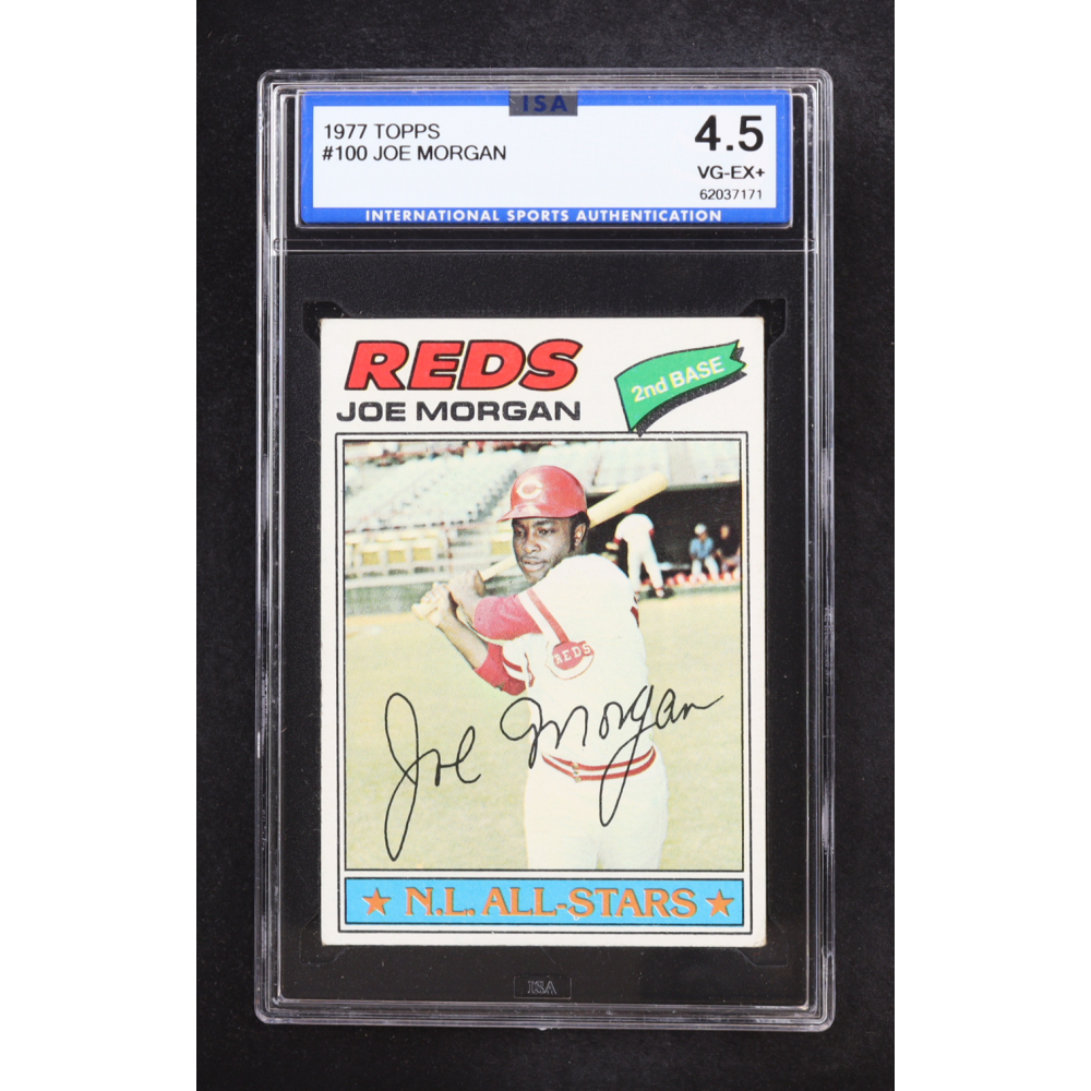 Joe Morgan 1977 Topps #100 (ISA 4.5) at PristineAuction.com