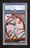 Anthony Richardson Signed 2023 Panini Chronicles Draft Picks Revolution #24 RC (PSA) at PristineAuction.com