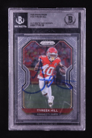 Tyreek Hill Signed 2020 Panini Prizm #120 (BGS) at PristineAuction.com